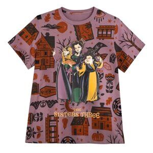 NWT Disney Parks Hocus Pocus Halloween Movie  Sanderson Sisters T Shirt, Small